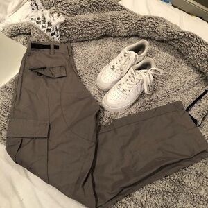Women’s Grey Vintage Cargo/Army/Utility Pant